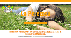 Desktop Screenshot of laperezosa.com